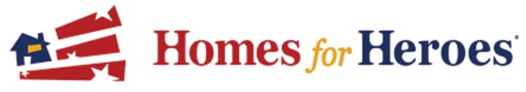 Homes for Heroes Banner Homes for Heroes logo image.