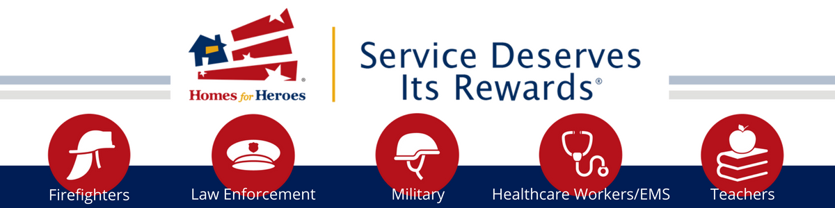 Service Deserves Its Rewards Homes for Heroes image - service deserves its rewards.